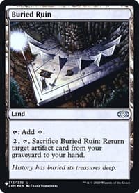 Buried Ruin from The List Reprints