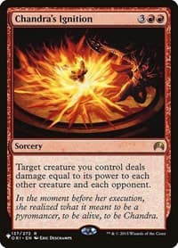 Chandra's Ignition from The List Reprints
