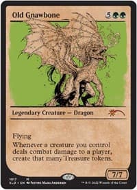 Old Gnawbone (Showcase) from Secret Lair Drop Series