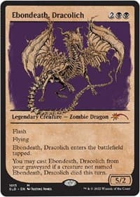 Ebondeath, Dracolich (Showcase) from Secret Lair Drop Series