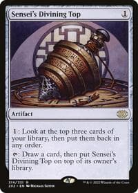Sensei's Divining Top from Double Masters 2022