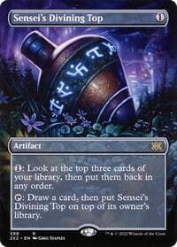 Sensei's Divining Top (Borderless) from Double Masters 2022