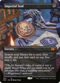 Imperial Seal (Borderless) from Double Masters 2022
