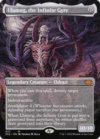 Ulamog, the Infinite Gyre (Borderless) from Double Masters 2022