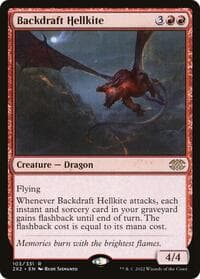 Backdraft Hellkite from Double Masters 2022