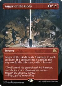 Anger of the Gods (Borderless) from Double Masters 2022