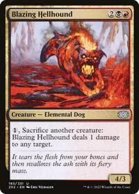 Blazing Hellhound from Double Masters 2022