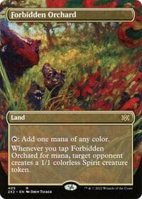 Forbidden Orchard (Borderless) from Double Masters 2022