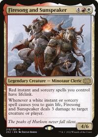 Firesong and Sunspeaker from Double Masters 2022