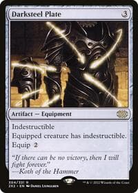 Darksteel Plate from Double Masters 2022