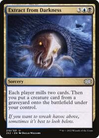 Extract from Darkness from Double Masters 2022