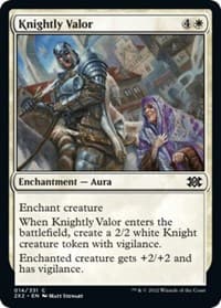 Knightly Valor from Double Masters 2022