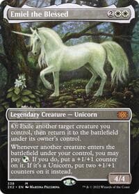 Emiel the Blessed (Borderless) from Double Masters 2022