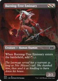 Burning-Tree Emissary (Borderless) from Double Masters 2022