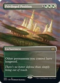 Privileged Position (Borderless) from Double Masters 2022