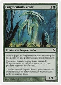 Quick Sliver (Spanish) - "Fragmentado veloz" from Magic Encyclopedia 2005 (Salvat/Hachette)