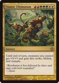 Titanic Ultimatum from Shards of Alara