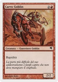 Goblin Chariot (Italian) - "Carro Goblin" from Magic Encyclopedia 2005 (Salvat/Hachette)