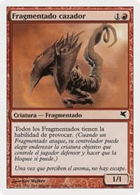 Hunter Sliver (Spanish) - "Fragmentado cazador" from Magic Encyclopedia 2005 (Salvat/Hachette)