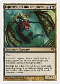 Doomsday Specter (Spanish) - "Espectro del día del juicio" from Magic Encyclopedia 2005 (Salvat/Hachette)