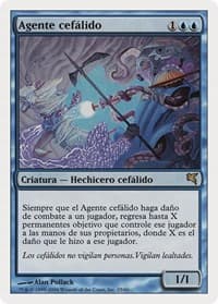 Cephalid Constable (Spanish) - "Agente cefálido" from Magic Encyclopedia 2005 (Salvat/Hachette)