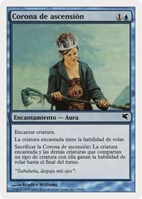 Crown of Ascension (Spanish) - "Corona de ascensión" from Magic Encyclopedia 2005 (Salvat/Hachette)