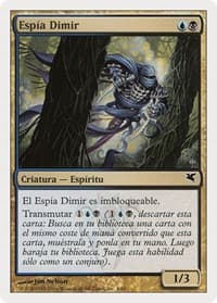 Dimir Infiltrator (Spanish) - "Espía Dimir" from Magic Encyclopedia 2005 (Salvat/Hachette)