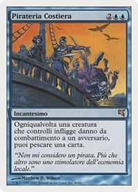 Coastal Piracy (Italian) - "Pirateria Costiera" from Magic Encyclopedia 2005 (Salvat/Hachette)