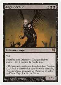 Fallen Angel (French) - "Ange déchue" from Magic Encyclopedia 2005 (Salvat/Hachette)