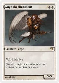 Angel of Retribution (French) - "Ange du châtiment" from Magic Encyclopedia 2005 (Salvat/Hachette)