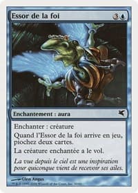 Flight of Fancy (French) - "Essor de la foi" from Magic Encyclopedia 2005 (Salvat/Hachette)