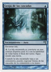 Genju of the Falls (Spanish) - "Genju de las cascadas" from Magic Encyclopedia 2005 (Salvat/Hachette)