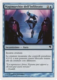 Infiltrator's Magemark (Italian) - "Magimarchio dell'Infiltrato" from Magic Encyclopedia 2005 (Salvat/Hachette)