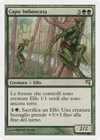 Ambush Commander (Italian) - "Capo Imboscata" from Magic Encyclopedia 2005 (Salvat/Hachette)