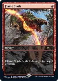 Flame Slash from Game Day & Store Championship Promos