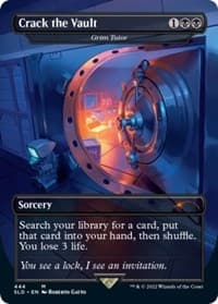 Crack the Vault - Grim Tutor from Secret Lair Drop Series
