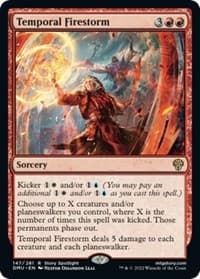 Temporal Firestorm from Dominaria United