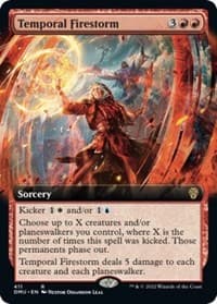 Temporal Firestorm (Extended Art) from Dominaria United