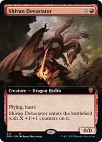 Shivan Devastator (Extended Art) from Dominaria United