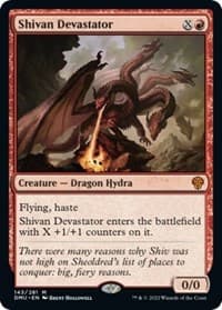 Shivan Devastator from Dominaria United