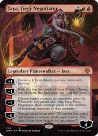 Jaya, Fiery Negotiator (Borderless) from Dominaria United