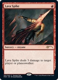 Lava Spike from Pro Tour Promos
