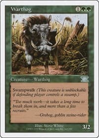 Warthog from Classic Sixth Edition