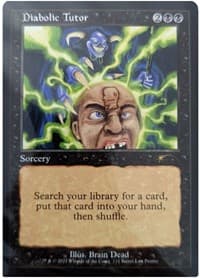 Diabolic Tutor (721) from Secret Lair Drop Series