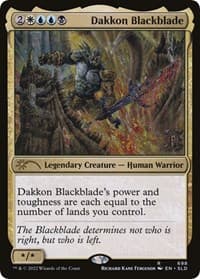 Dakkon Blackblade from Secret Lair Drop Series
