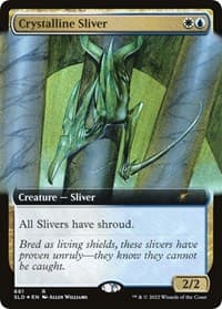 Crystalline Sliver (Extended Art) from Secret Lair Drop Series