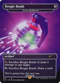 Boogie Bomb - Pyrite Spellbomb from Secret Lair Drop Series