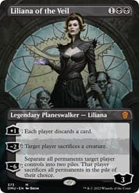 Liliana of the Veil (Borderless) from Dominaria United