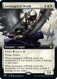 Archangel of Wrath (Extended Art) from Dominaria United