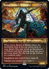 Astor, Bearer of Blades (Showcase) from Dominaria United